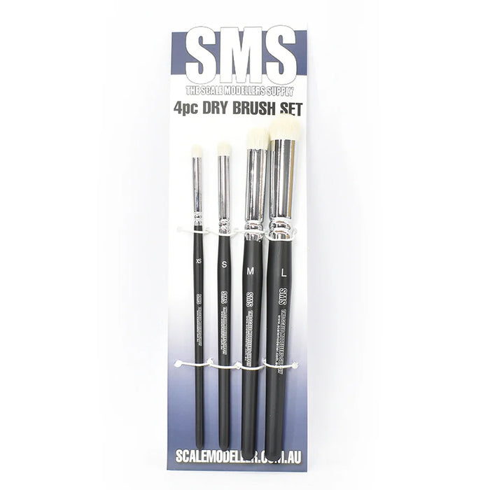 Synthetic Dry brush set 5 pcs