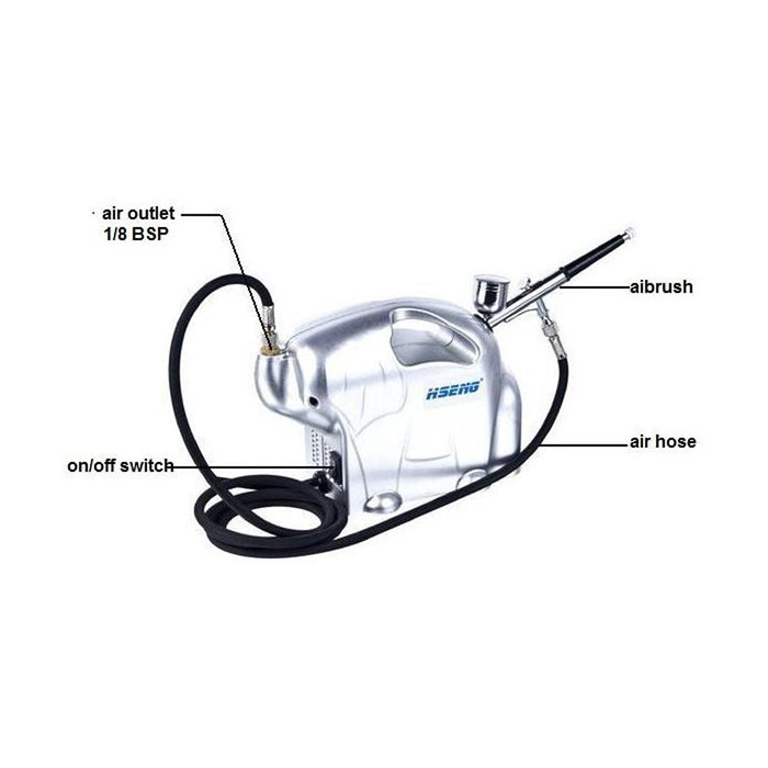 Elephant Design Airbrush Kit for Kids